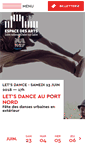 Mobile Screenshot of espace-des-arts.com